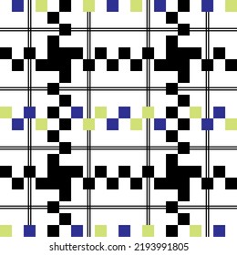 Geometric pattern design. Ornament pattern suitable for fabric, illustration, paper print, wallpaper.