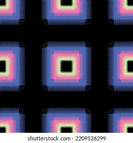 Geometric pattern design. Ornament pattern suitable for fabric, illustration, paper print.