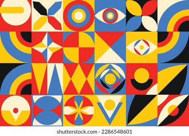 Geometric pattern design, suitable for background for Book Cover Design, Presentation, Poster, Social Media, wallpaper and Banner.