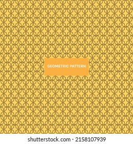 Geometric pattern design vector art