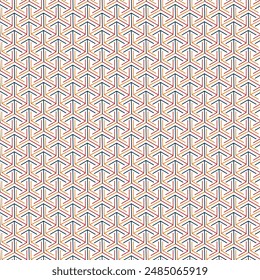 Geometrische Musterdesigns und wunderschöne nahtlose Musterlinien Kollektion: Vektorillustration Grafiken für Hintergründe