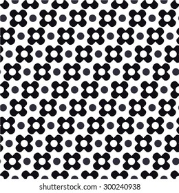 geometric pattern in the diagonal cross point, seamless vector background.