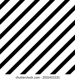 The geometric pattern with diagonal thick lines. Seamless vector background. Simple lattice graphic design. Black lines on white background