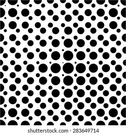Geometric pattern in a diamond point, seamless vector background.