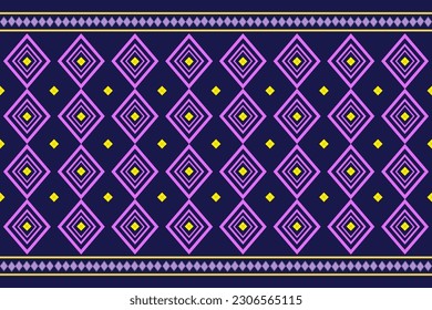 Geometric pattern. Diamond shape. Folk ornament. Ikkat. Ethnic pattern. Abstract beautiful art. Tribal ethnic texture. Spanish motif on the carpet. Aztec style. Indian rug. Gypsy
