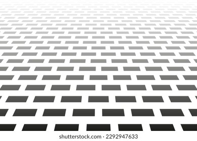 Patrón geométrico en la vista de perspectiva reducida. Resumen De Fondo Texturado. Arte vector.