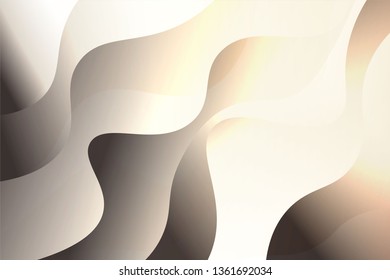 Geometric Pattern With Dynamic Lines, Wave. Creative Vector illustration. For poster, ad, flyer, cover book, print