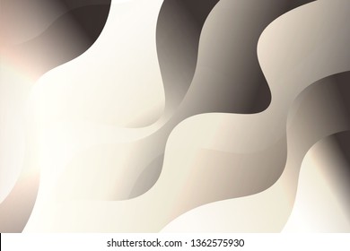 Geometric Pattern With Dynamic Lines, Wave. Creative Vector illustration. For poster, ad, flyer, cover book, print