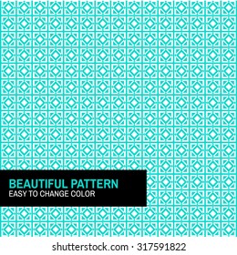 Geometric pattern. Easy to change color.