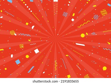 geometric pattern effect line background