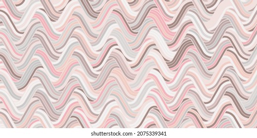 Geometric pattern elegant pink background with stripes lines wave pastel color  
