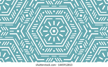 Geometric Pattern. Endless Background. Seamless