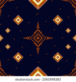 geometric pattern ethnic galaxy star vintage pattern deign