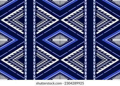 Geometric pattern, Ethnic ikat seamless pattern, African style, Abstract vector, Chevron embroidery, Paisley embroidery, Navajo aboriginal pattern, Aztec and tribal motifs, Vector hand drawn style. 