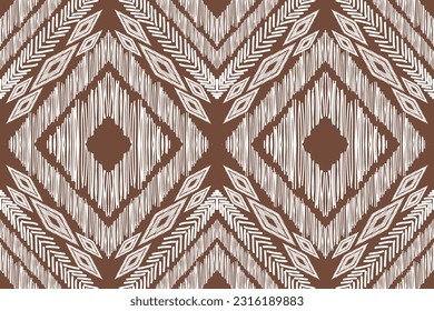 Geometric pattern, Ethnic ikat seamless pattern, African style, Abstract vector, Chevron embroidery, Paisley embroidery, Navajo aboriginal pattern, Aztec and tribal motifs, Vector hand drawn style. 