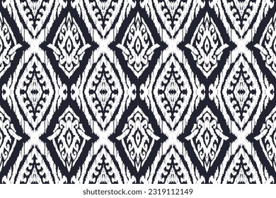 Geometric pattern, Ethnic ikat seamless pattern, African style, Abstract vector, Chevron embroidery, Paisley embroidery, Navajo aboriginal pattern, Aztec and tribal motifs, Vector hand drawn style. 