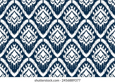 Patrón geométrico, patrón sin costuras ikat étnico, estilo africano, Vector Abstractas, bordado Chevron, bordado Paisley, patrón aborigen navajo, motivos aztecas y tribales, estilo dibujado a mano de Vector.