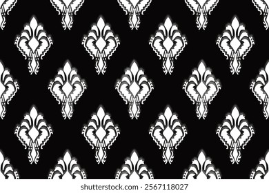 Geometric pattern, Ethnic ikat seamless pattern, African style, Abstract vector, Chevron embroidery, Paisley embroidery, Navajo aboriginal pattern, Aztec and tribal motifs, Vector hand drawn style.