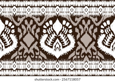 Geometric pattern, Ethnic ikat seamless pattern, African style, Abstract vector, Chevron embroidery, Paisley embroidery, Navajo aboriginal pattern, Aztec and tribal motifs, Vector hand drawn style.