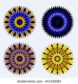 geometric pattern. Ethnic motif
