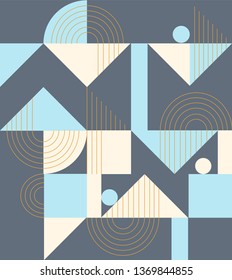 geometric pattern. ethnic ornament. Abstract background - colorful lines. Vector illustration.