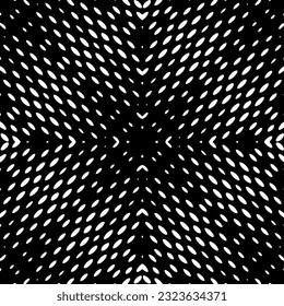 Patrón geométrico de estilo étnico. Fondo sin inconvenientes con formas abstractas. Papel pintado en blanco y negro. Resumen de fondo con Patrón repetitivo para la decoración, textil y de tela.