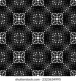 Patrón geométrico de estilo étnico. Fondo sin inconvenientes con formas abstractas. Papel pintado en blanco y negro. Resumen de fondo con Patrón repetitivo para la decoración, textil y de tela.