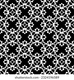 Patrón geométrico de estilo étnico. Fondo sin inconvenientes con formas abstractas. Papel pintado en blanco y negro. Resumen de fondo con Patrón repetitivo para la decoración, textil y de tela.