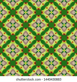 Geometric pattern ethnic and tribal motifs. Vintage retro style ornament illustration