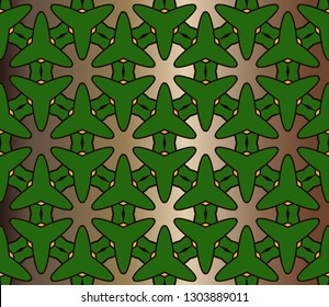 Geometric pattern, executed in a coherent surface. Illustration of a kaleidoscope. The background image. Luxury Geometric Pattern with art deco .
Luxury vector pattern. Vector illustration, 

