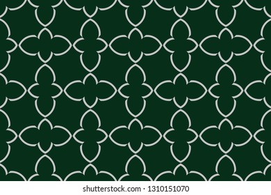 Geometric pattern, executed in a coherent surface. Illustration of a kaleidoscope. The background image. Luxury Geometric Pattern with art deco ornament. Luxury  vector pattern. Vector illustration 