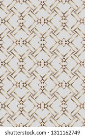 Geometric pattern, executed in a coherent surface. Illustration of a kaleidoscope. The background image. Luxury Geometric Pattern with art deco ornament.  Luxury  vector pattern.