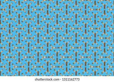 Geometric pattern, executed in a coherent surface. Illustration of a kaleidoscope. The background image. Luxury Geometric Pattern with art deco ornament.  Luxury  vector pattern.
