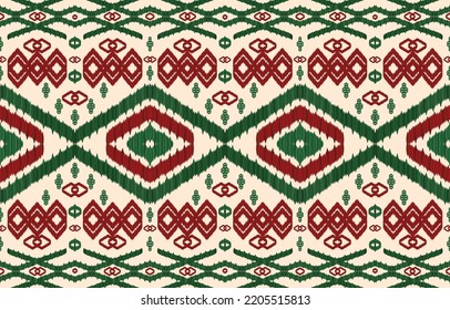 Geometric pattern. Fabric design. Clothes, wallpaper, carpet, pillow, tablecloth, serviette, napkin, rug, curtain, present, craft. cross. Christmas festival