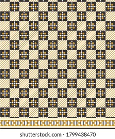 geometric pattern for fabric print and use for texture or background and wall decor