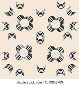 Geometric pattern for fabric, print, wallpaper, gift wrapping, wrapping paper and more. 
