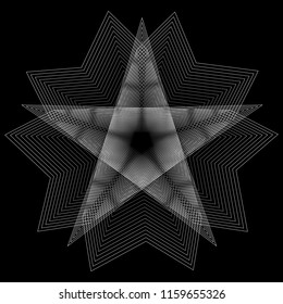 geometric pattern for the fashion industry