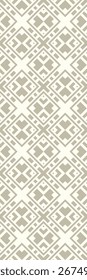 A geometric pattern featuring diamond shapes in muted tones, suitable for backgrounds or textile designs.