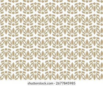 Padrão geométrico com design floral para impressão de tecido e papel.