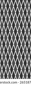A geometric pattern featuring interlocking diamonds in shades of