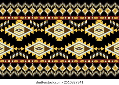 Geometric pattern featuring Native pattern american tribal indian ornament pattern geometric ethnic textile texture tribal aztec pattern navajo mexican fabric seamless  