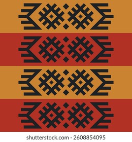 Geometric Pattern. Figures of different shapes. Tribal form. Flowers. Geometric creative design. Beautiful textures. Colorful art. Modern graphic poster. Retro color. Vector illustration
