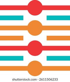 Geometric Pattern. Figures of different shapes. Tribal form. Flowers. Geometric creative design. Beautiful textures. Colorful art. Modern graphic poster. Retro color. Vector illustration