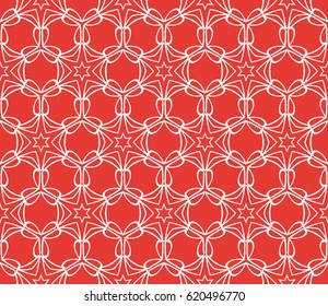 geometric pattern in floral lace style. Ethnic ornament. Vector illustration. For modern interior design, fashion textile print, wallpaper, decor panel