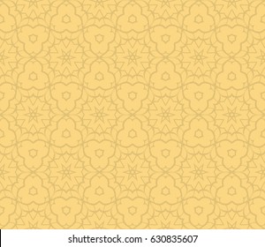 patrón geométrico en estilo de encaje floral. Comodidad étnica. Ilustración vectorial. Diseño interior moderno, estampado textil de moda, papel pintado, panel decorativo