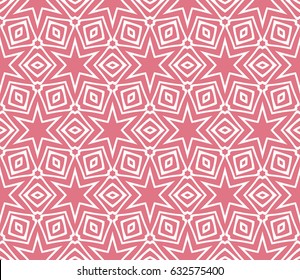 geometric pattern in floral lace style. Ethnic ornament. Vector illustration. For modern interior design, fashion textile print, wallpaper, decor panel