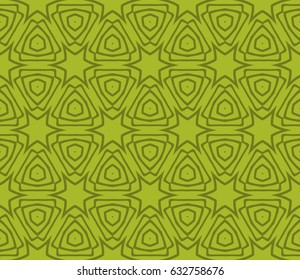 geometric pattern in floral lace style. Ethnic ornament. Vector illustration. For modern interior design, fashion textile print, wallpaper, decor panel