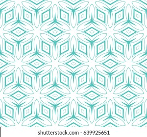 geometric pattern in floral lace style. Ethnic ornament. Vector illustration. For greeting cards, invitations, cover book, fabric, scrapbooks.