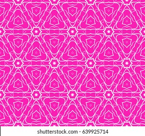 geometric pattern in floral lace style. Ethnic ornament. Vector illustration. For greeting cards, invitations, cover book, fabric, scrapbooks.