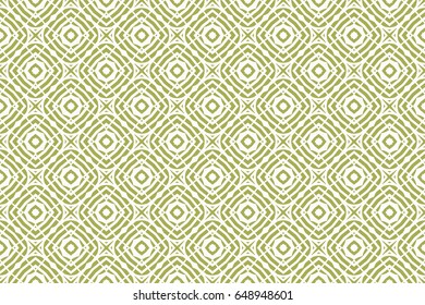 geometric pattern in floral lace style. Ethnic ornament. Vector illustration. For modern interior design, fashion textile print, wallpaper, decor panel